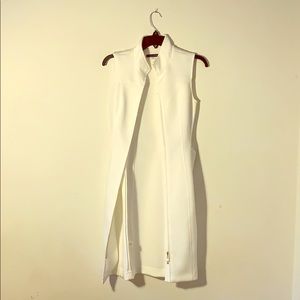 Tommy Hilfiger Form-hugging Cream Dress